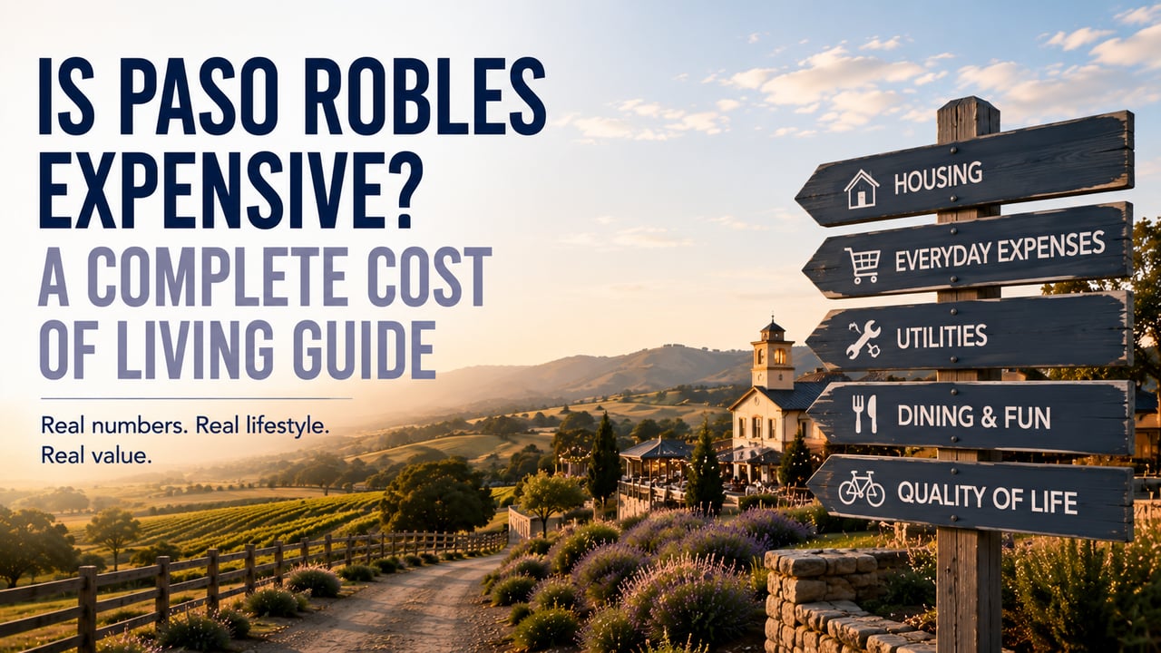 Is Paso Robles Expensive? A Complete Cost of Living Guide