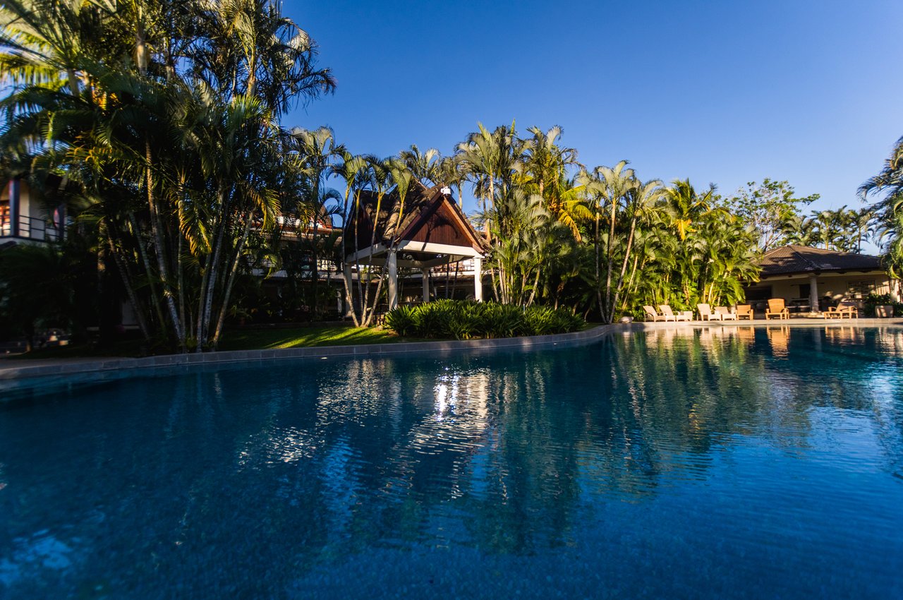 Large Farm With Balinese Style Mansion