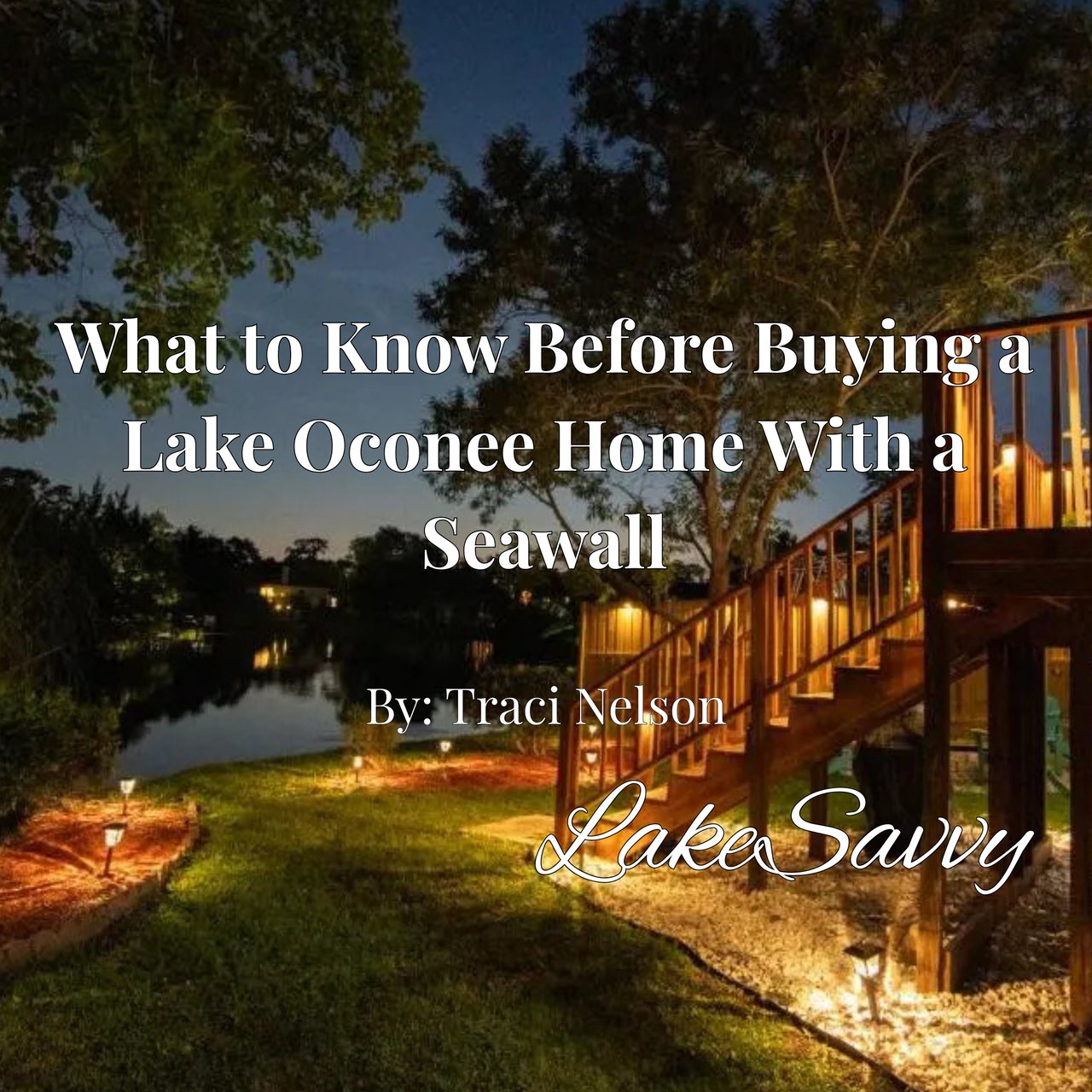 What to Know Before Buying a Lake Oconee Home With a Seawall