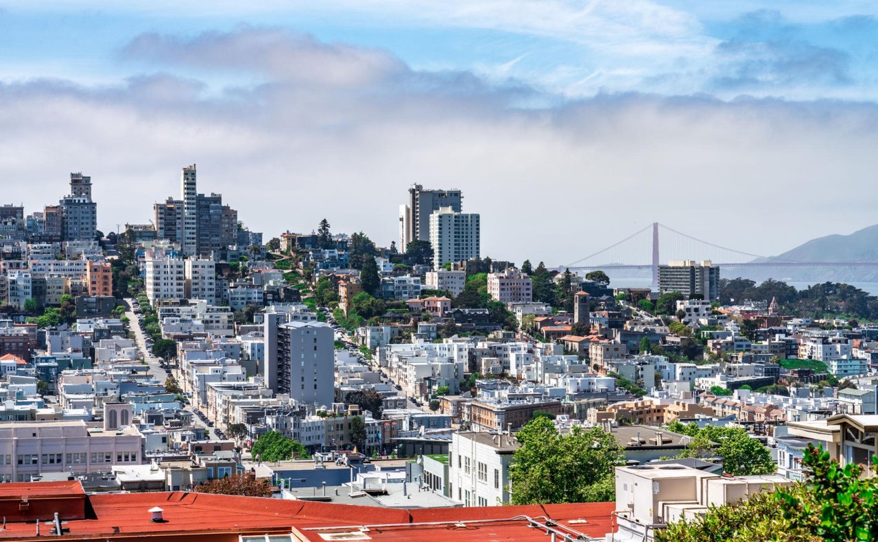 Russian Hill San Francisco homes with bay views luxury real estate Monica Pauli Compass