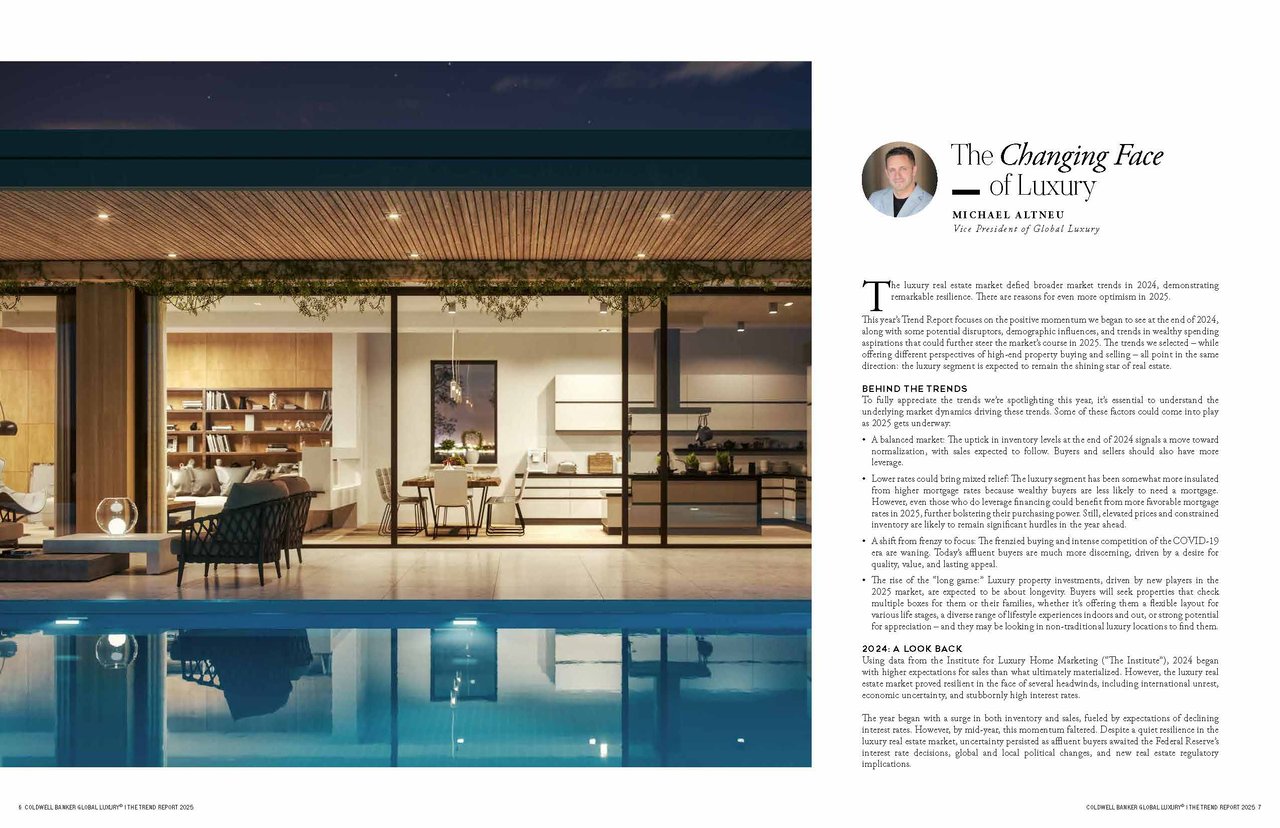 2025 Coldwell Banker Global Luxury Report: Trends Shaping High-End Living