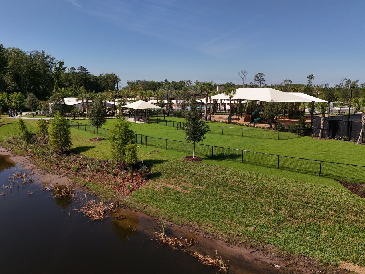 Community Park and Green Space at EverRange New Construction Homes