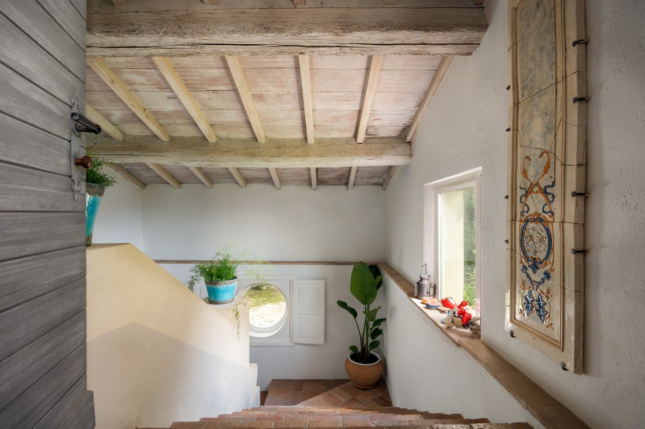 Renovated 18th Century Tuscan Home With Beautiful Hill Views