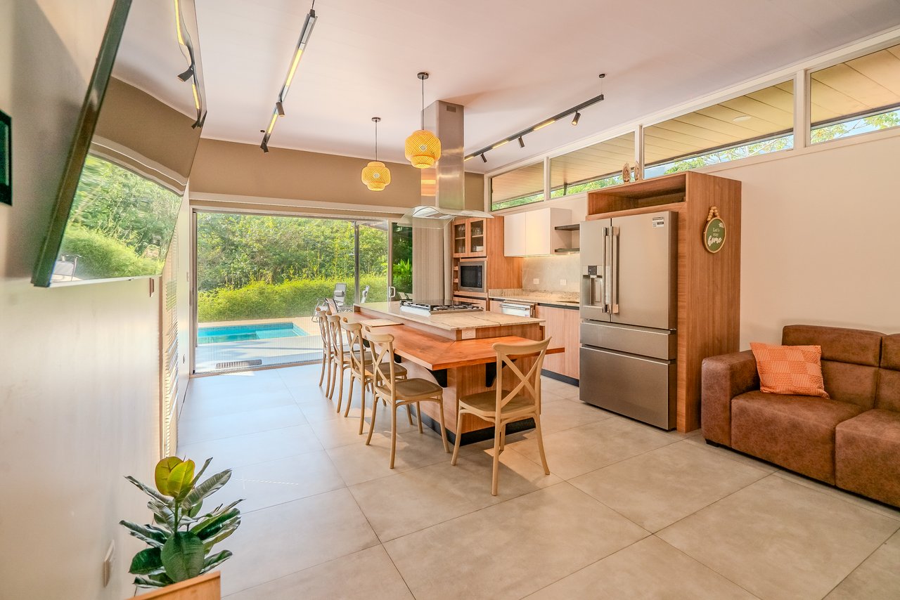 Brand New Tropical Jungle Home in Ojochal