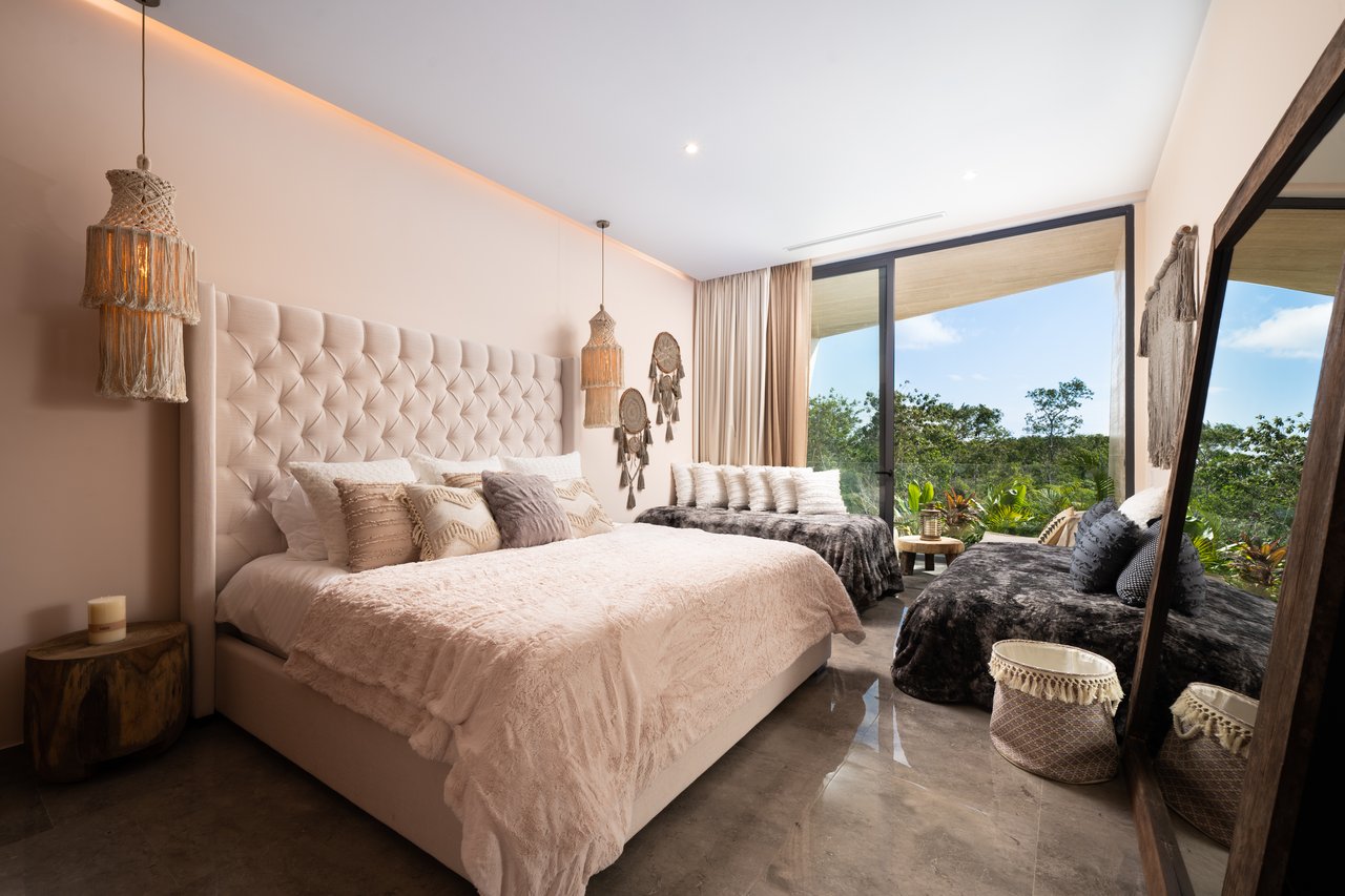 Elevated Penthouse A303 | Living Above the Tulum Jungle