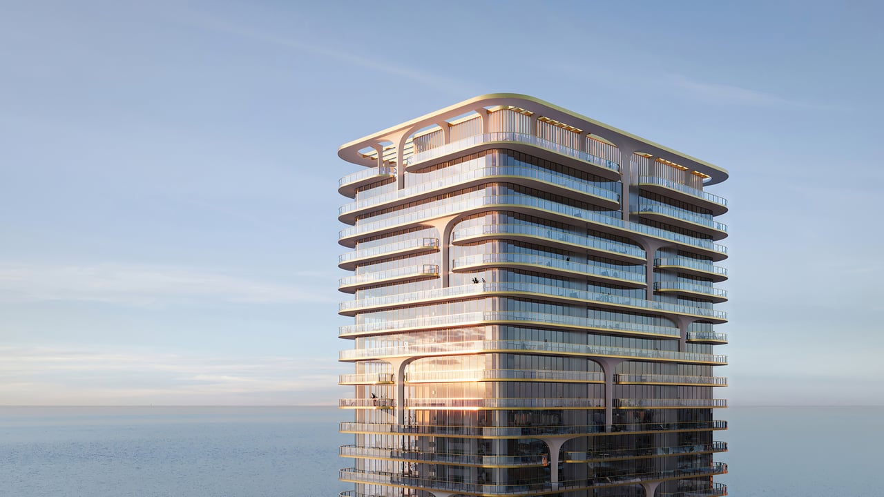 Waldorf Astoria Residences Pompano Beach architecture 