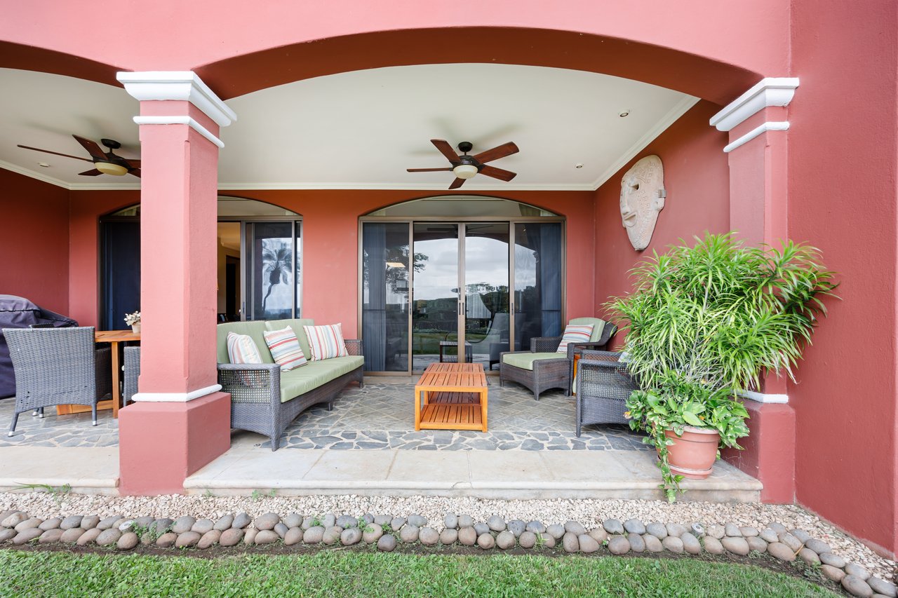 Bougainvillea 8101 | 4BR Ground Floor Residence with Ocean & Golf Views in Reserva Conchal