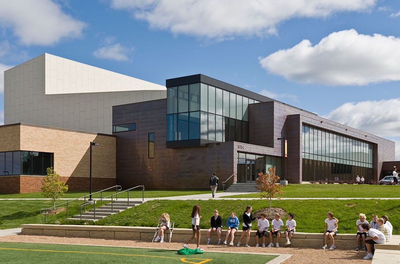 Edina High School campus in Edina, Minnesota