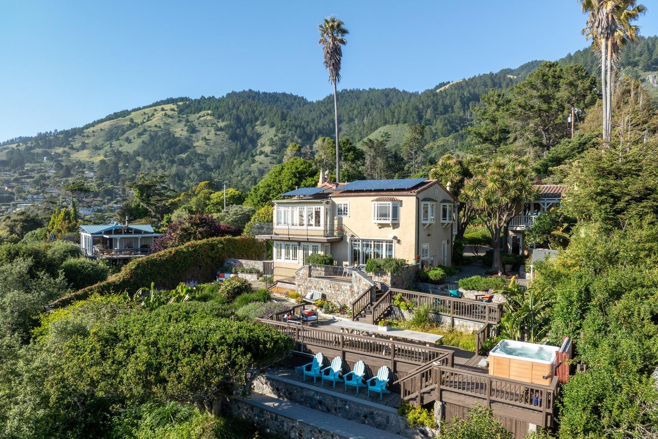 Own one of the premier properties in Stinson Beach