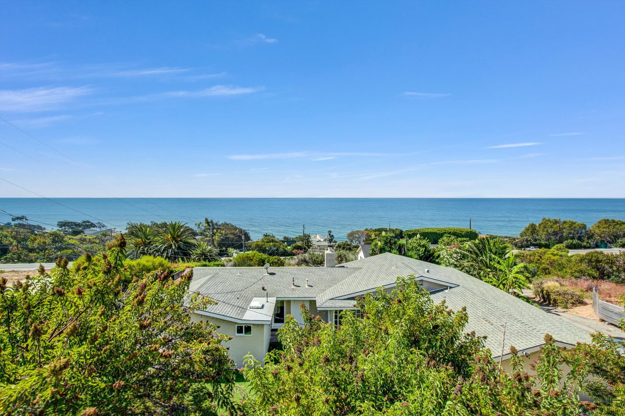 Malibu Retreat on 1.2 Acres with Sweeping Ocean Views