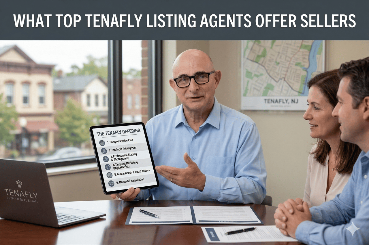 What Top Tenafly Listing Agents Offer Sellers