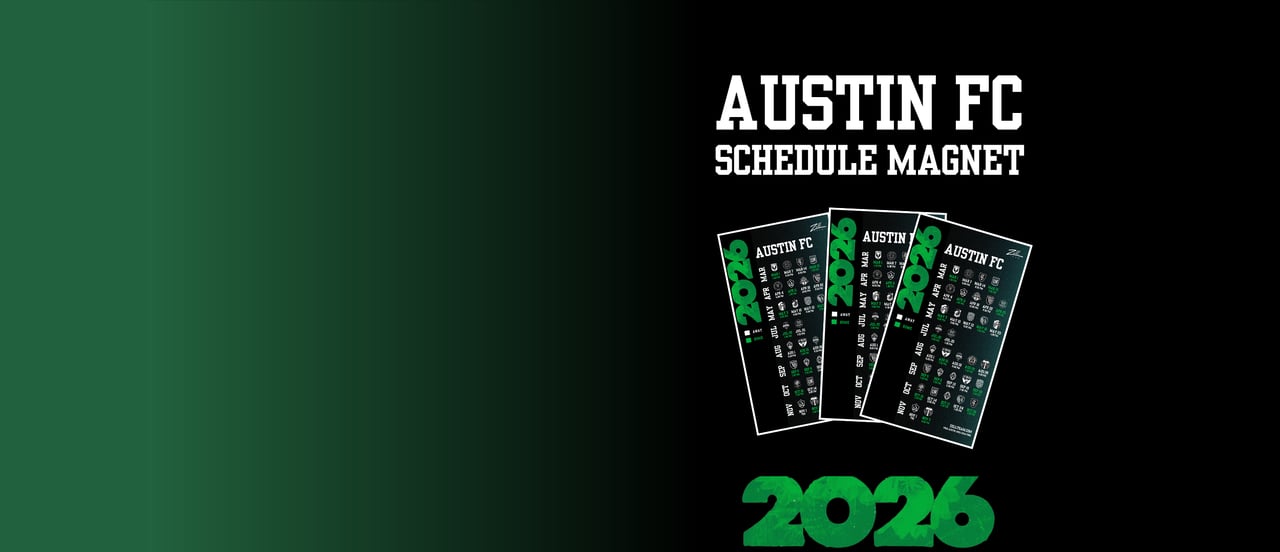 Order your free Austin FC Schedule Magnet