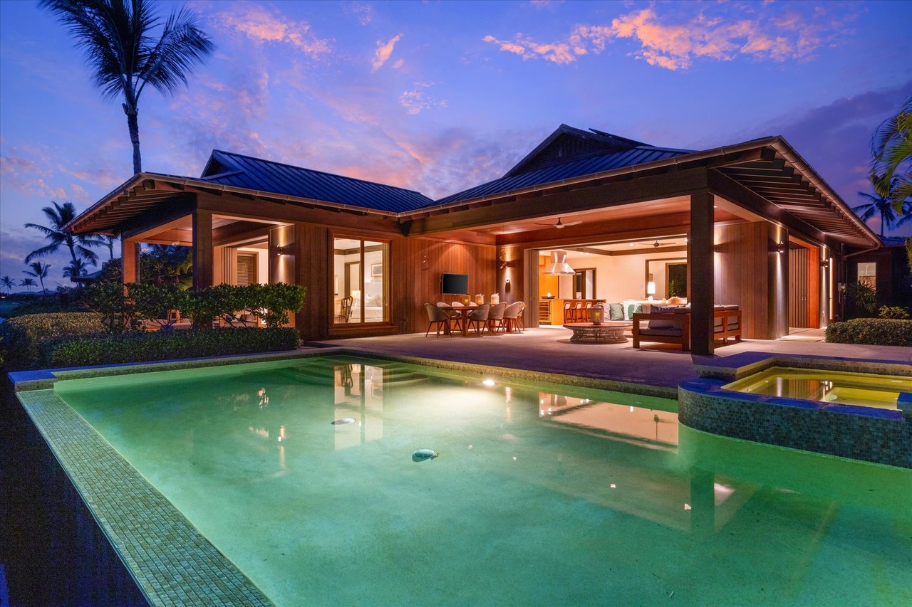 SHORES AT KOHANAIKI RESORT - 4 BEDROOM RESIDENCE WITH OHANA UNIT - EXCLUSIVE PRIVATE COMMUNITY - $5,800,000- - 