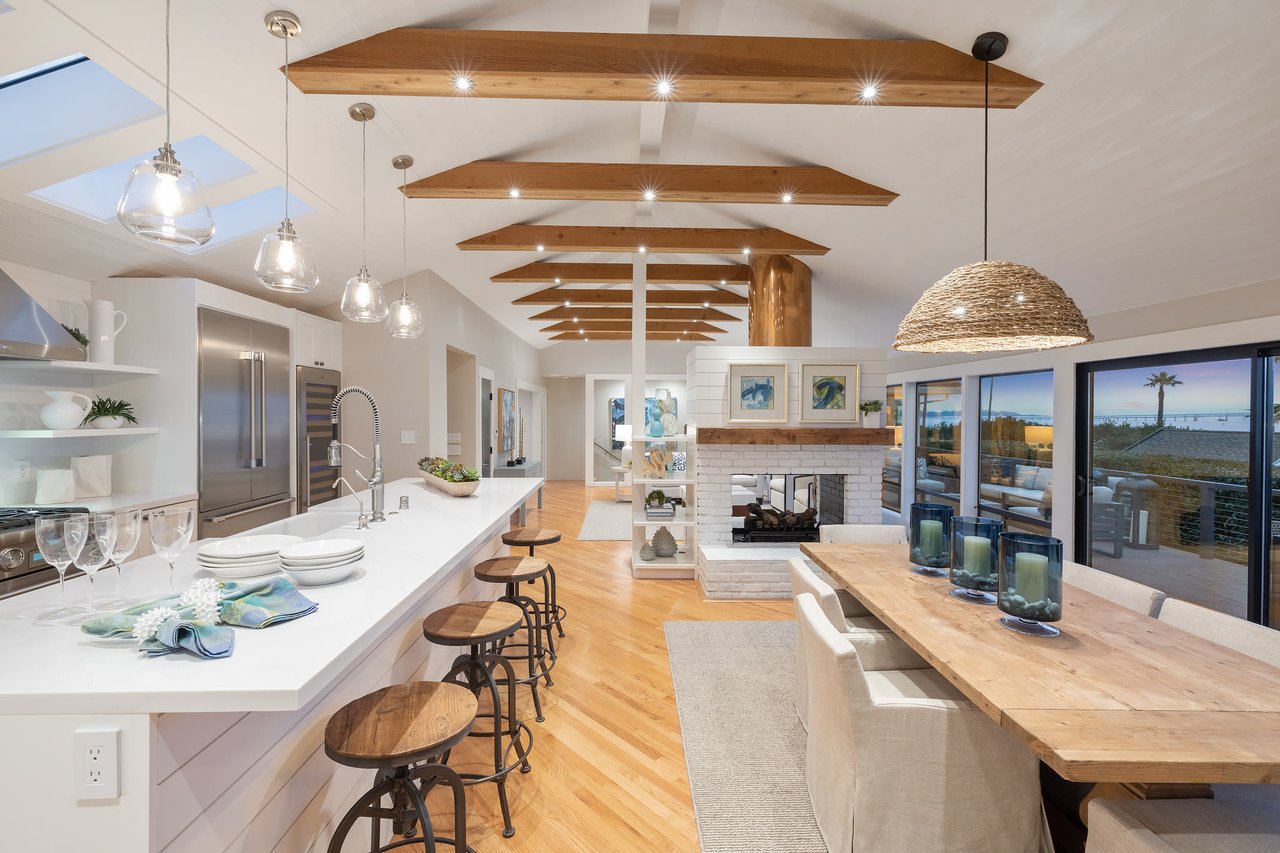Newly Remodeled Home with Bay Views 