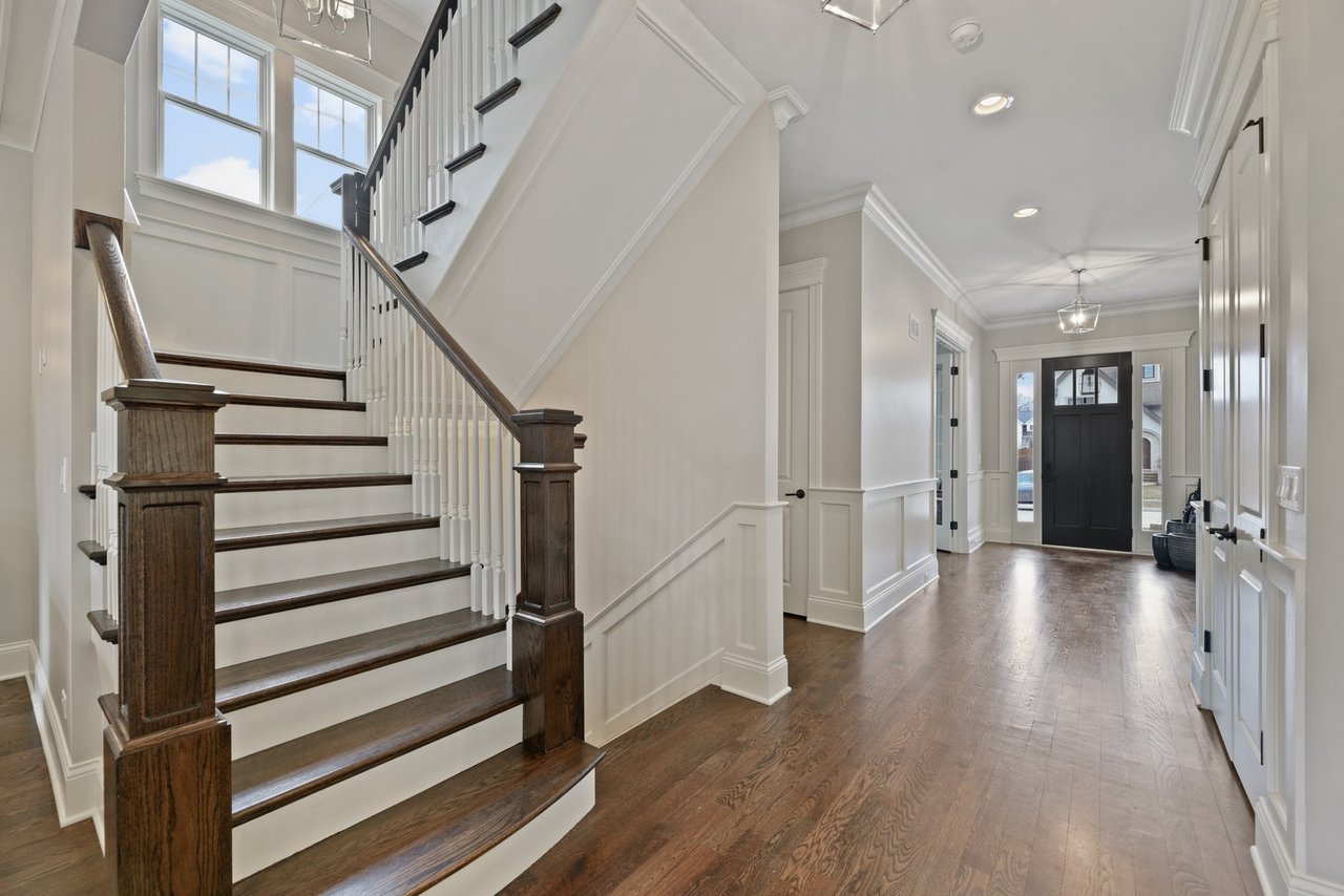 charming home in the coveted Old Town area of Western Springs is spectacular