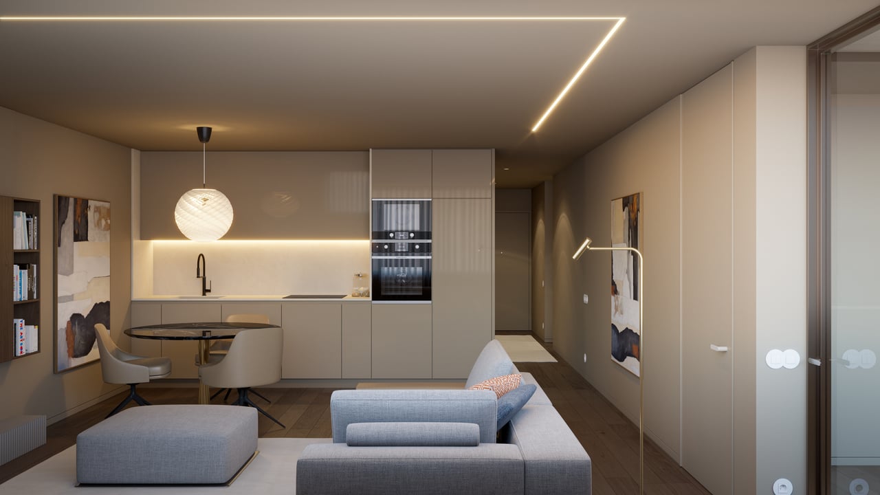 Beachfront Elegance: Modern 2-Bedroom Apartment in Vila do Conde’s Prime Coastal Address