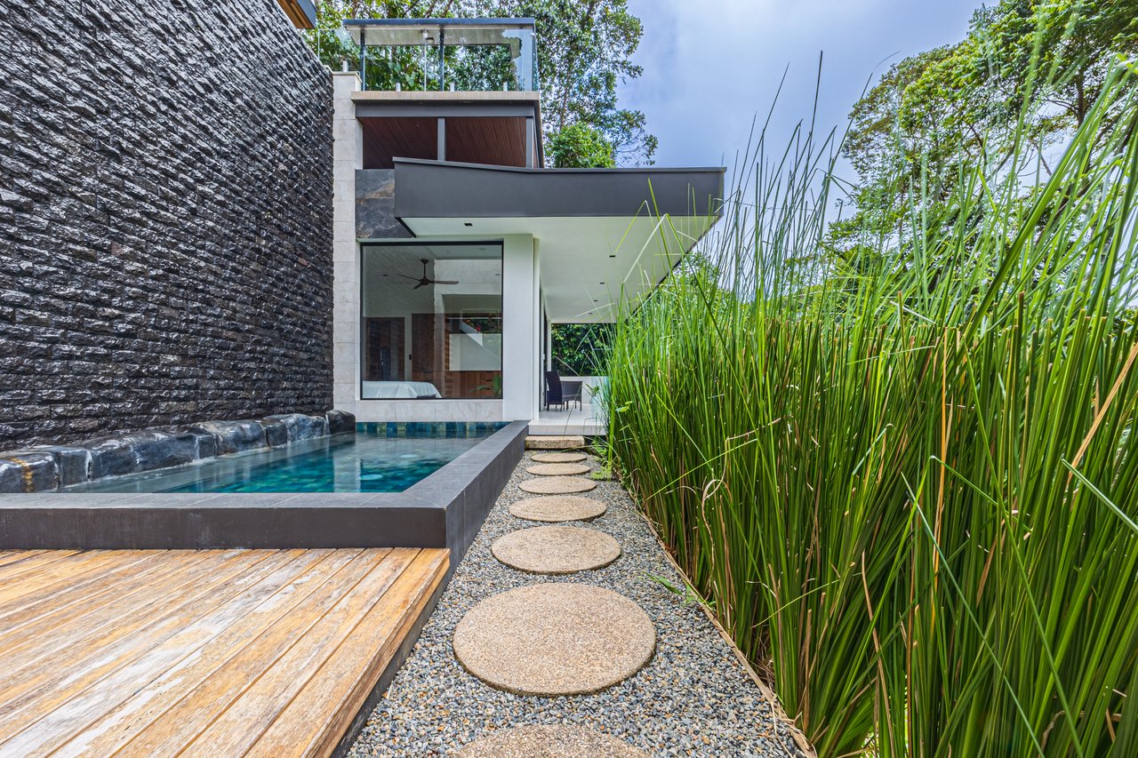 Gated Community with Ocean Views and Waterfall