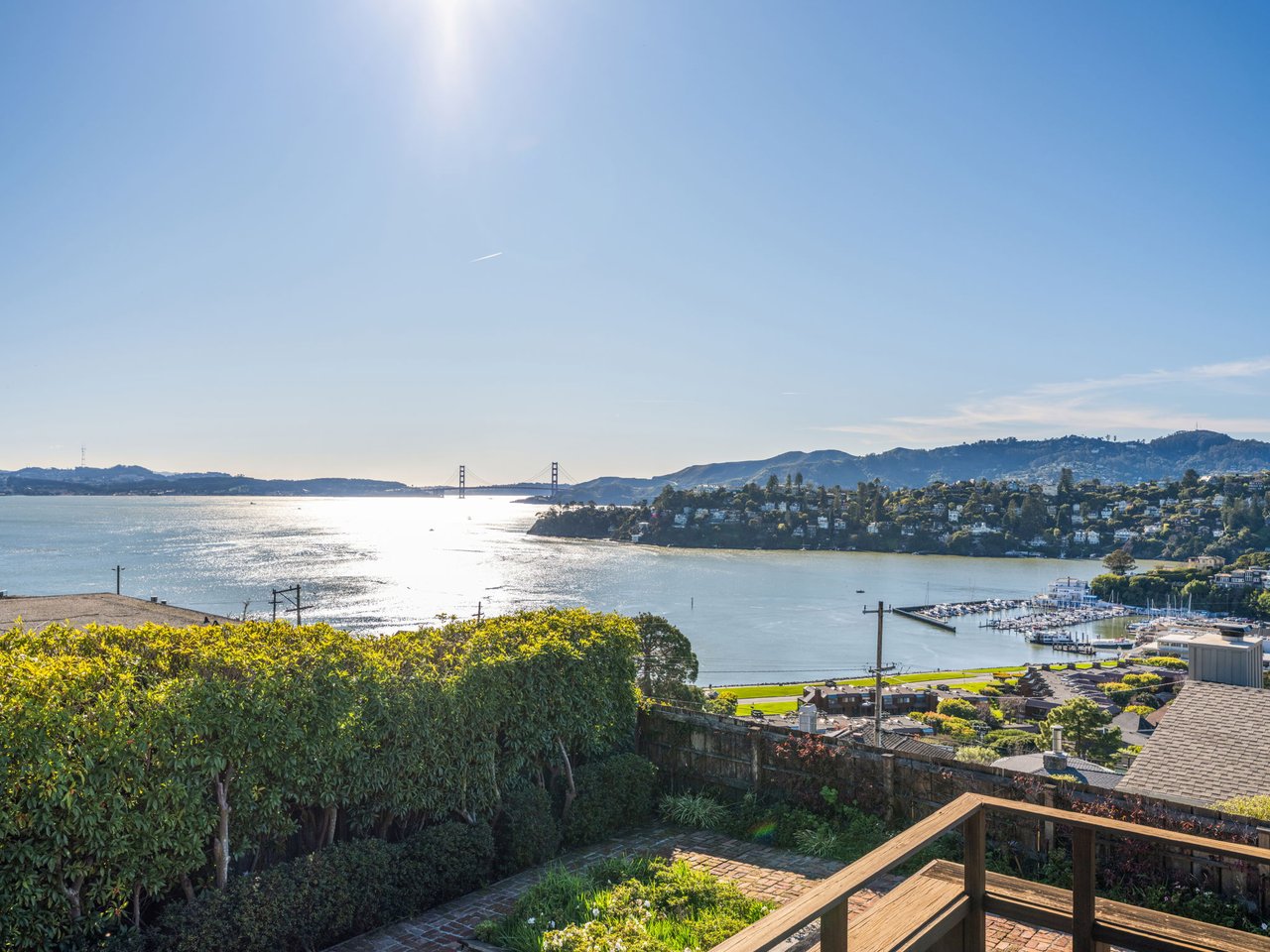 Spectacular Views of the Bay and Golden Gate Bridge