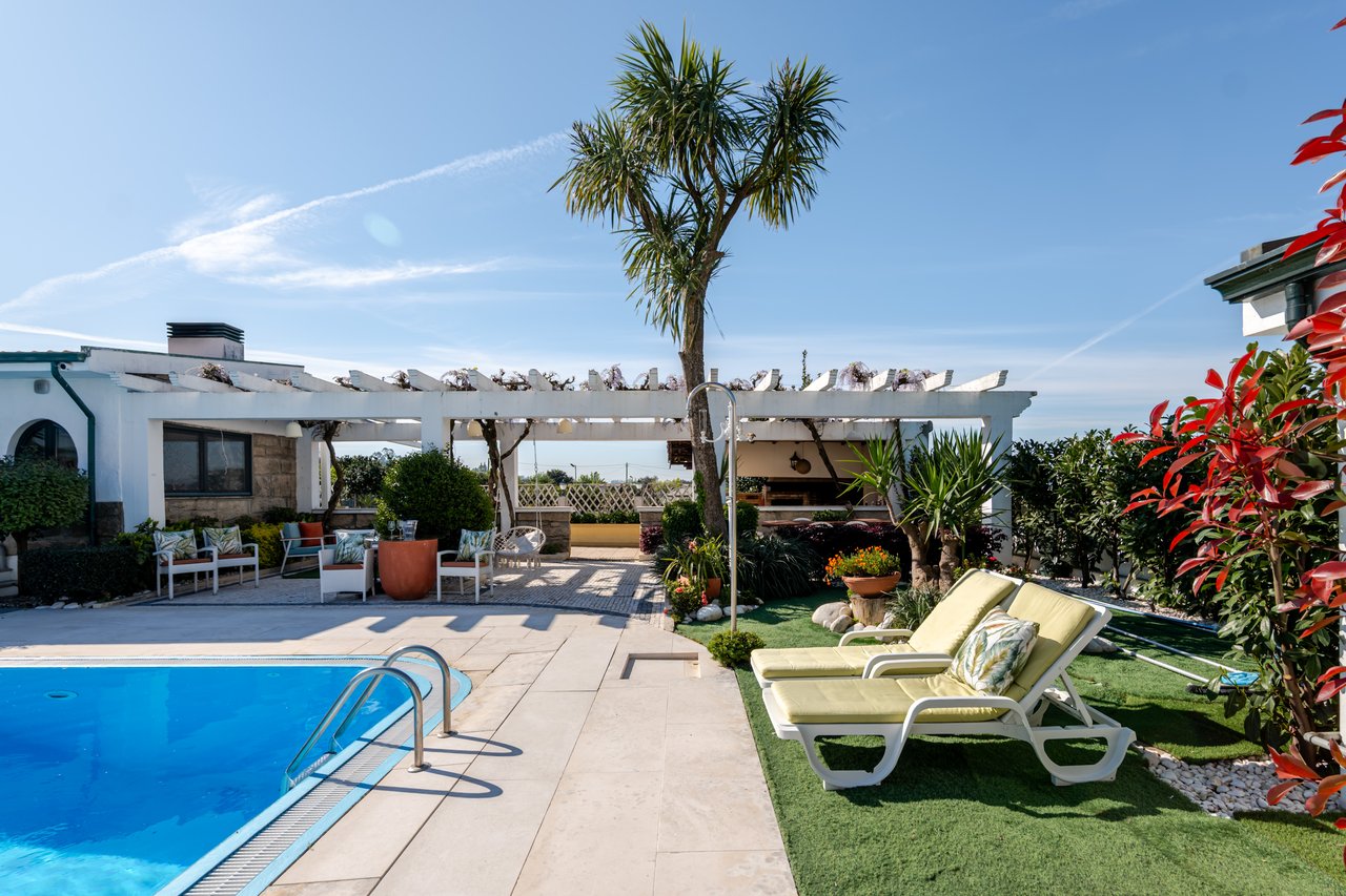 Exceptional Renovated Estate with 4 Residences, Pool & Orchard Near Porto