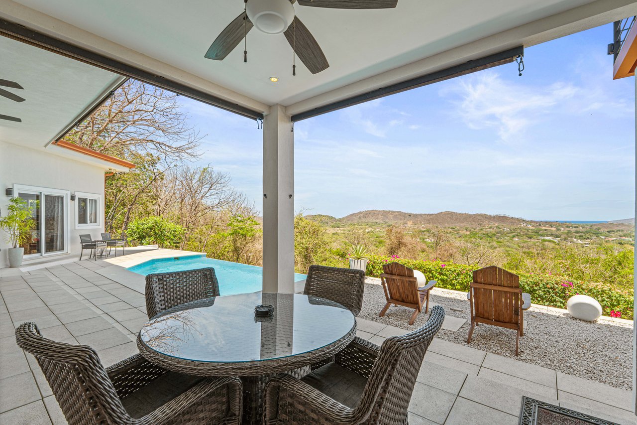 Casa Por Fin | 4-Bedroom Ocean-View Home in Gated Community, just 10 minutes from Tamarindo!