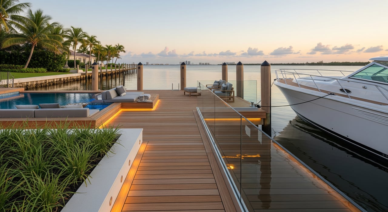 Designing a Luxury Dock in Aqualane Shores