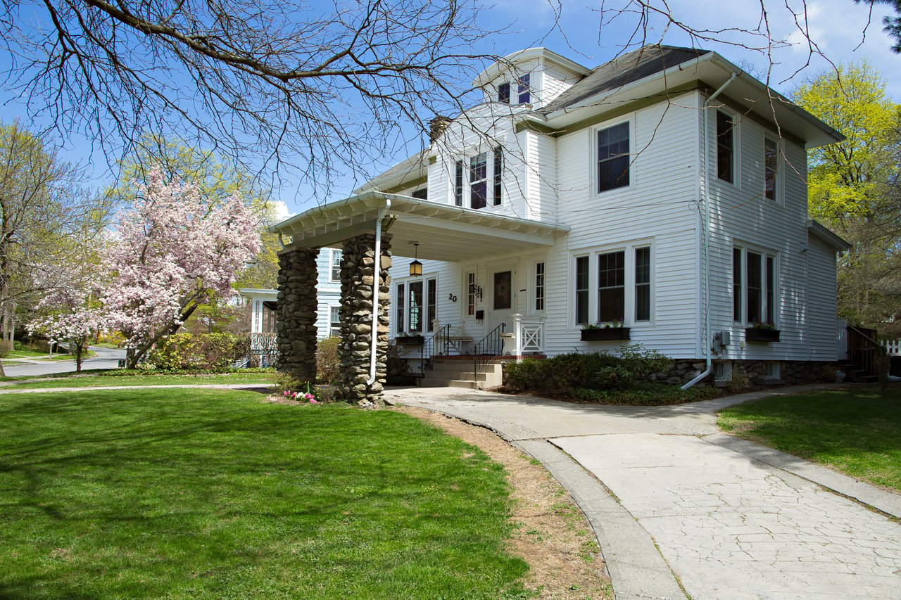 Dutchess County, Poughkeepsie Colonial built in 1920s