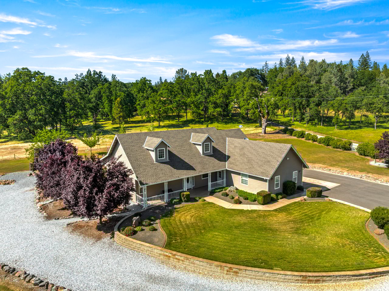Custom Built Home on 4 Flat Acres in the Heart of Pleasant Valley – A Car Enthusiast's Dream!
