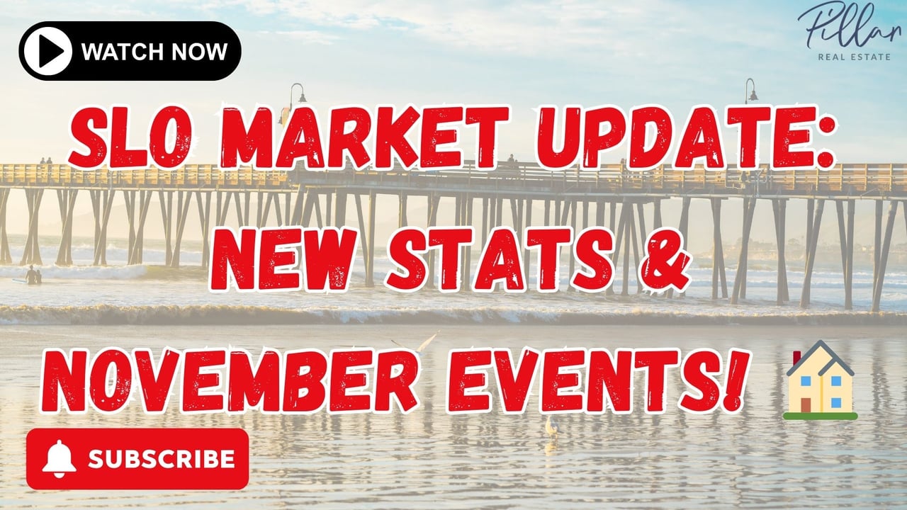 November Market Update: SLO County Real Estate Trends & Events