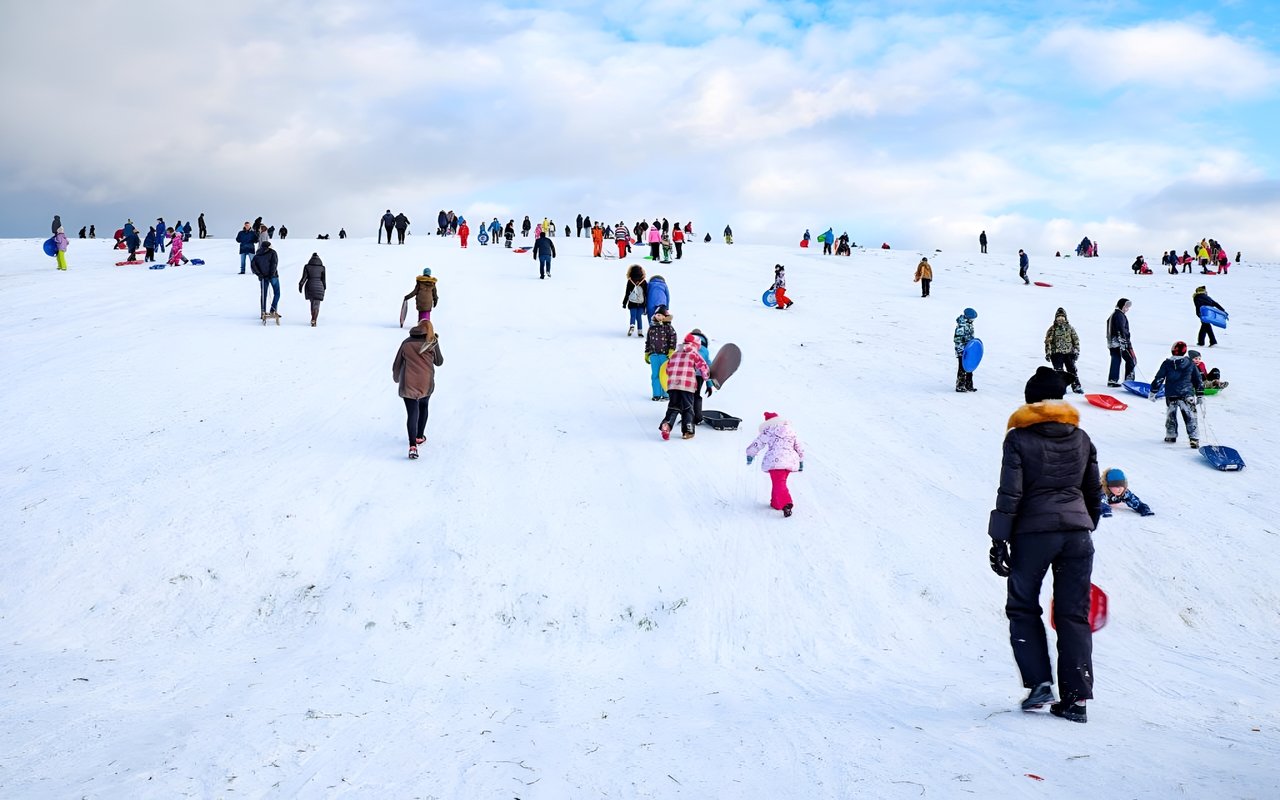 6 Sledding Hills to Try Out in Metro Detroit