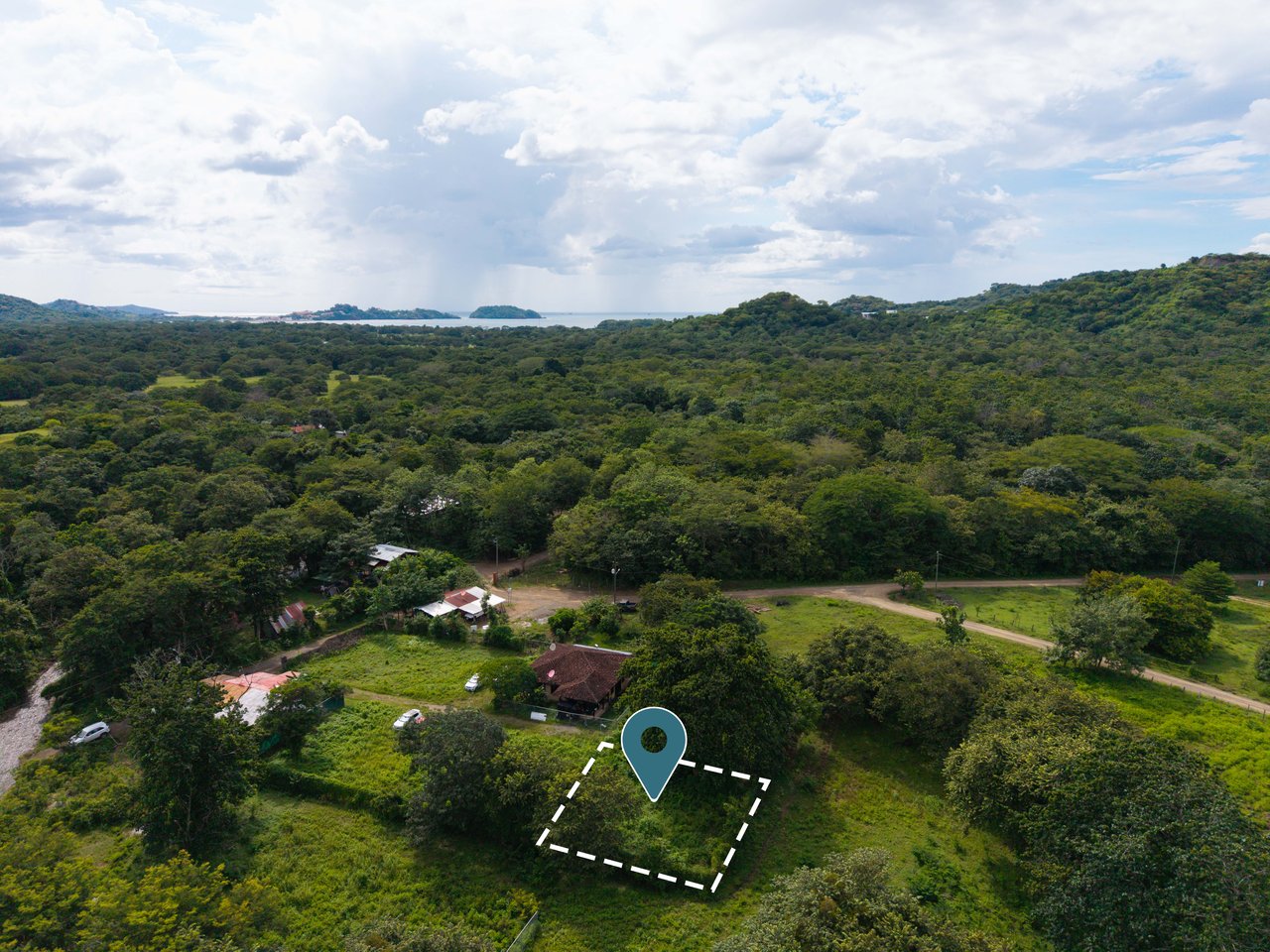 424m2 Lot with Water in Playa Potrero | Ready-to-Build Lot with Approved Plans & Renders