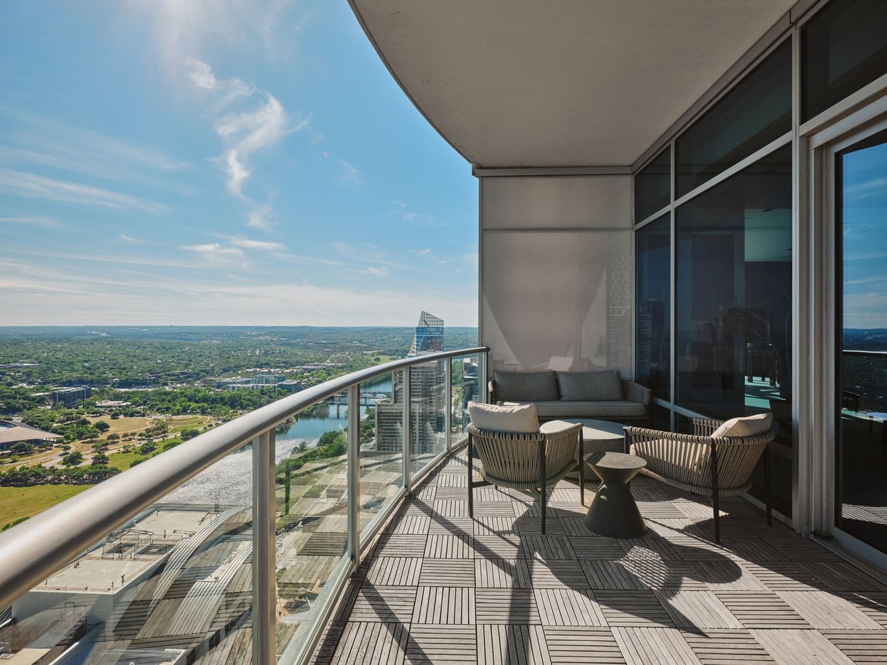 Panoramic Views of Living Art at The Austonian