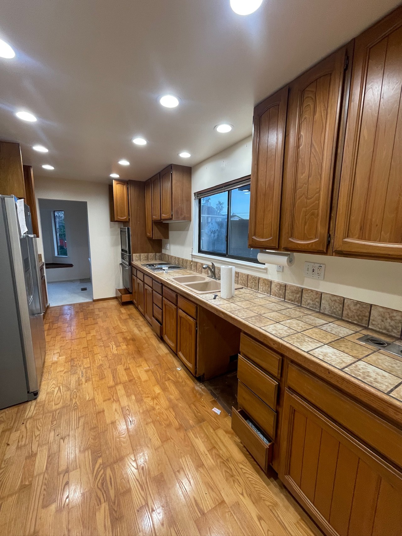 Kitchen before remodel