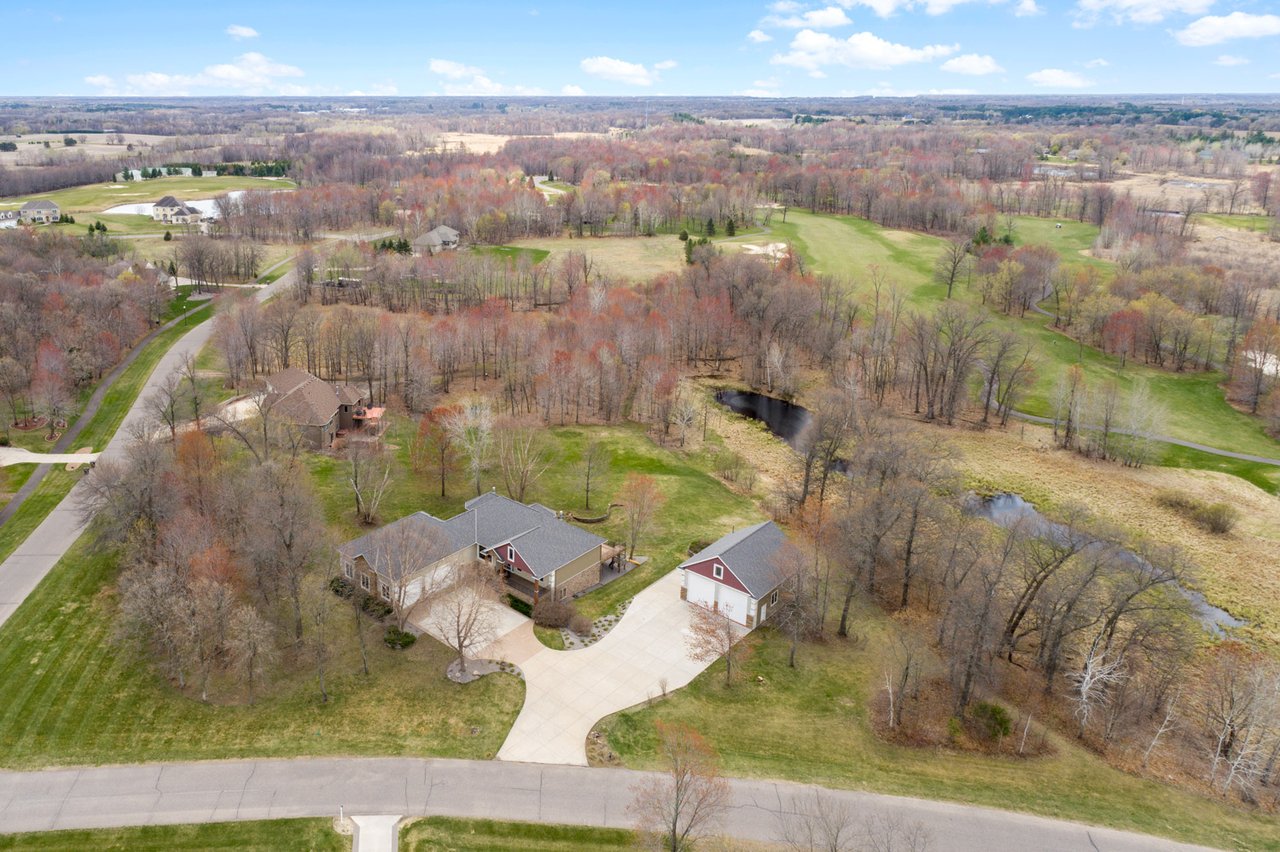 Exquisite Custom Built Rambler on the Refuge Golf Course