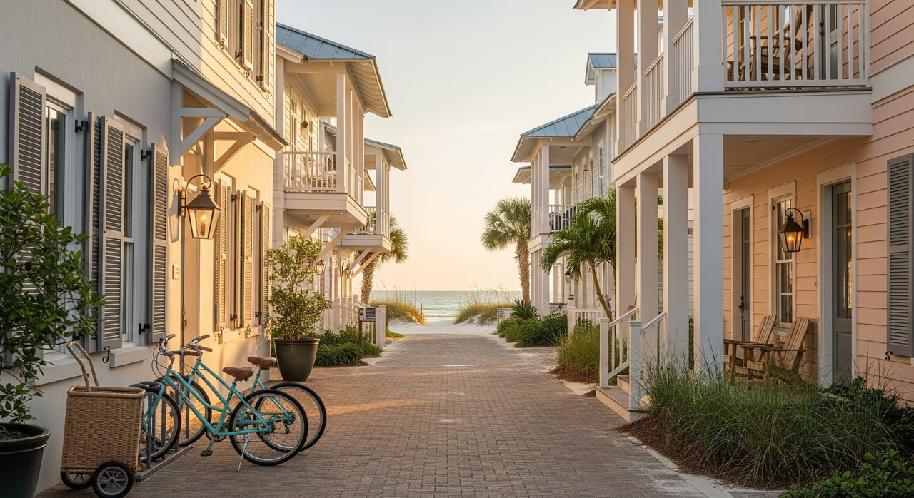 Car-Free Living in Rosemary Beach