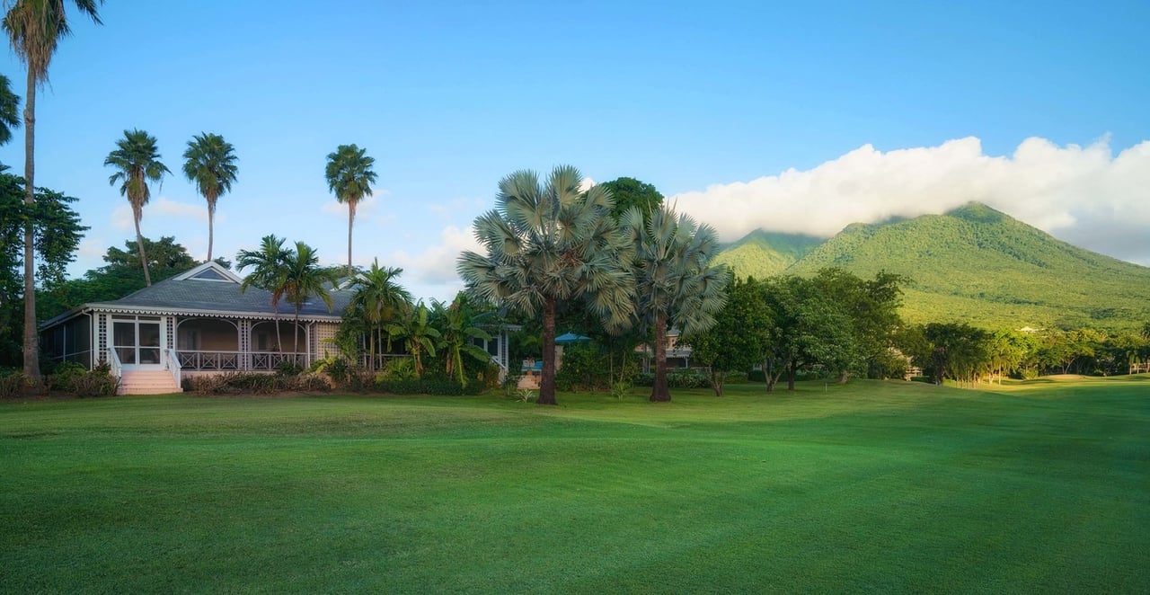 Nevisian Villa on the First Fairway