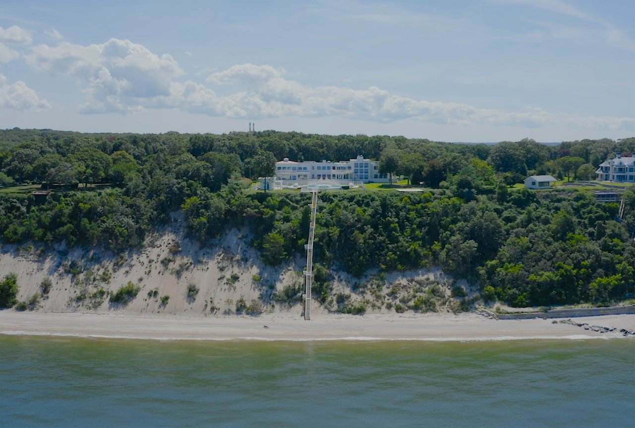 Unique Waterfront property overlooking Long Island Sound