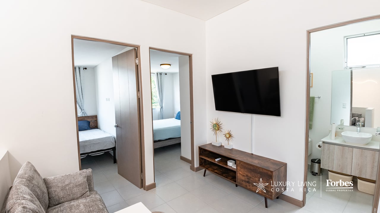 21565 - Corner house with 3 furnished bedrooms, a patio, in Cariari