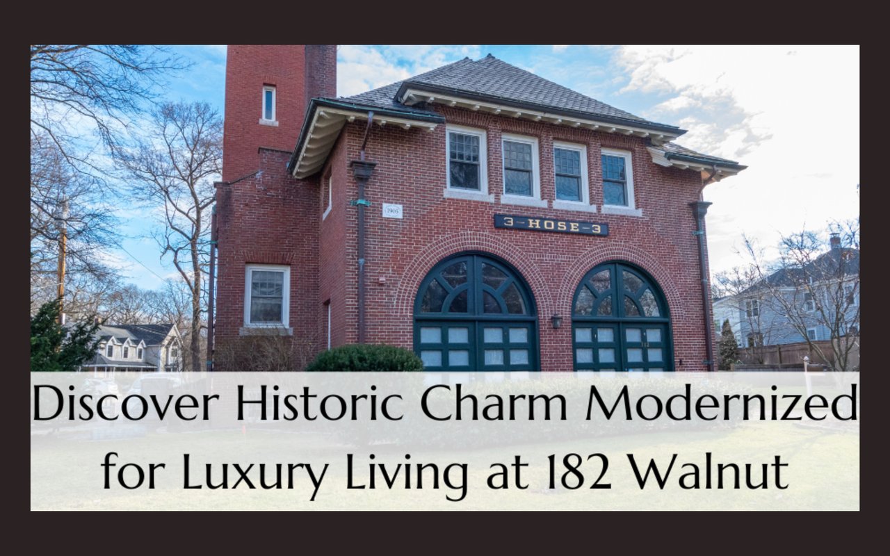 Discover Historic Charm Modernized for Luxury Living at 182 Walnut Street, Wellesley