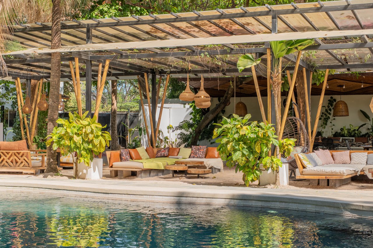 Hotel Curiol | Turnkey Boutique Jungle Hotel with Restaurant & Bar in Potrero