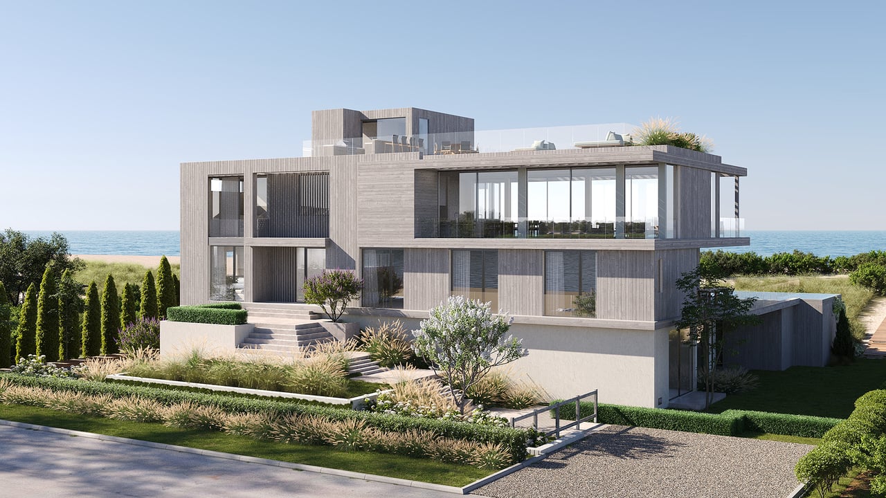 Oceanfront New Design+Build in Bridgehampton