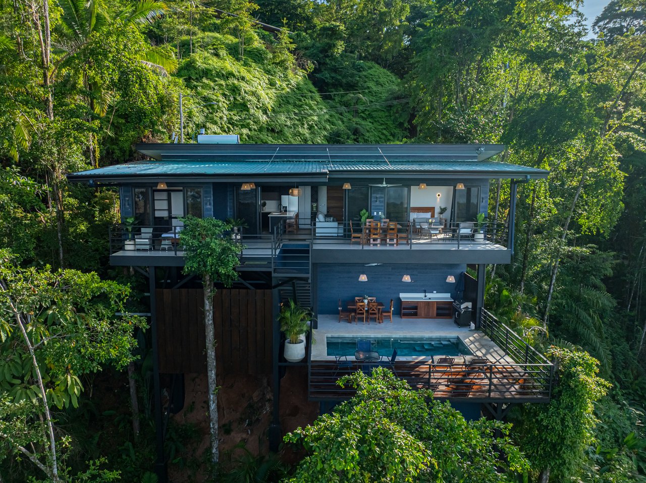 Villa del Altamonte, Best Ocean View Home in the Hills of Uvita.