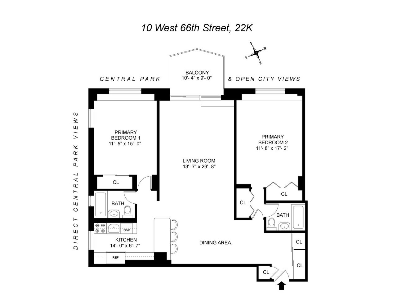 10 West 66th Street, 22K