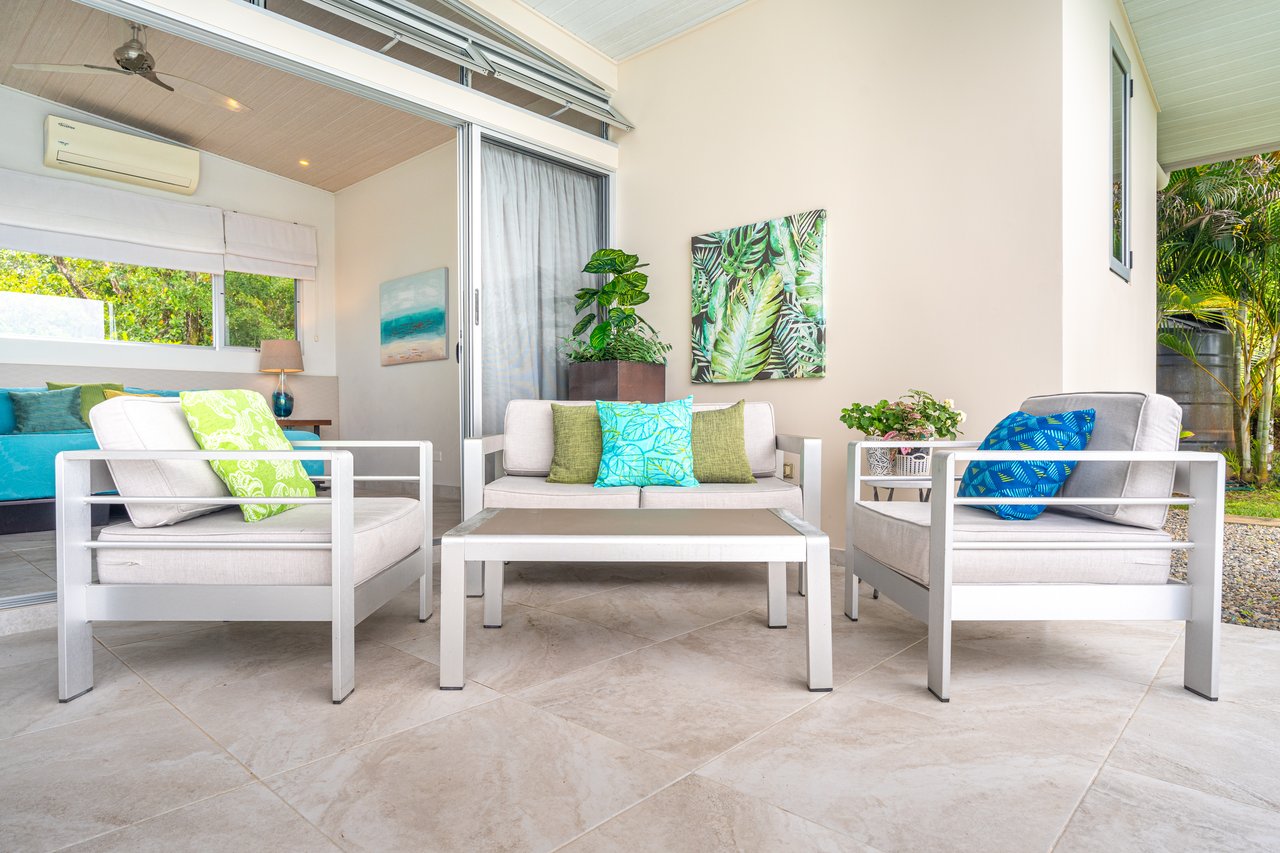 Villa Blü – An Elevated Oasis in Uvita, Jaw Dropping Views of the Whales Tail and Osa!