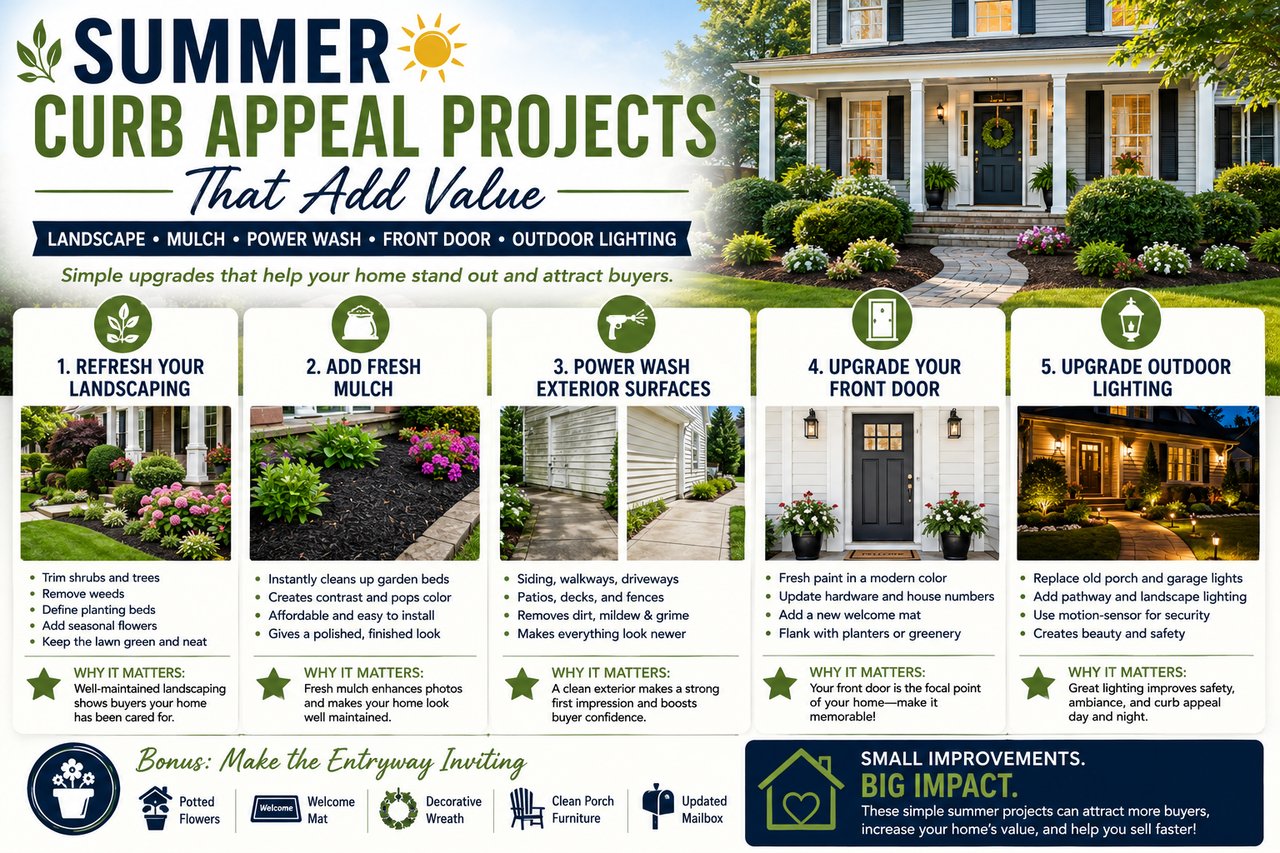 Summer Curb Appeal Projects That Add Value