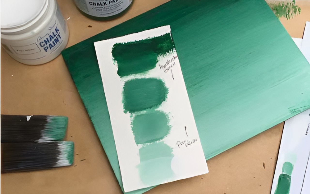 How to Paint Ombre with Chalk Paint by Annie Sloan