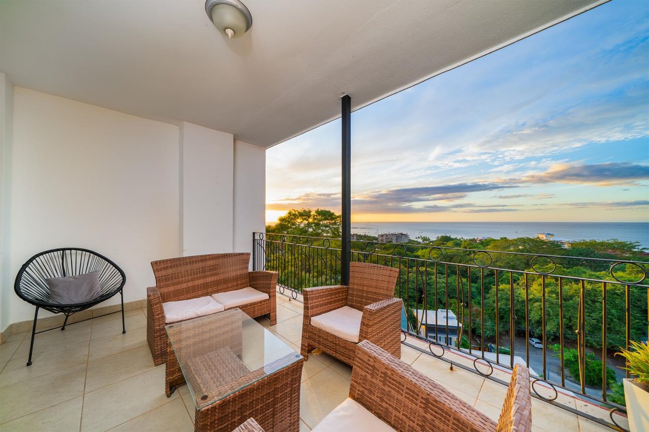 Gran Mirador #3 | Ocean-View 2-Bedroom Condo with Private Elevator | Tamarindo
