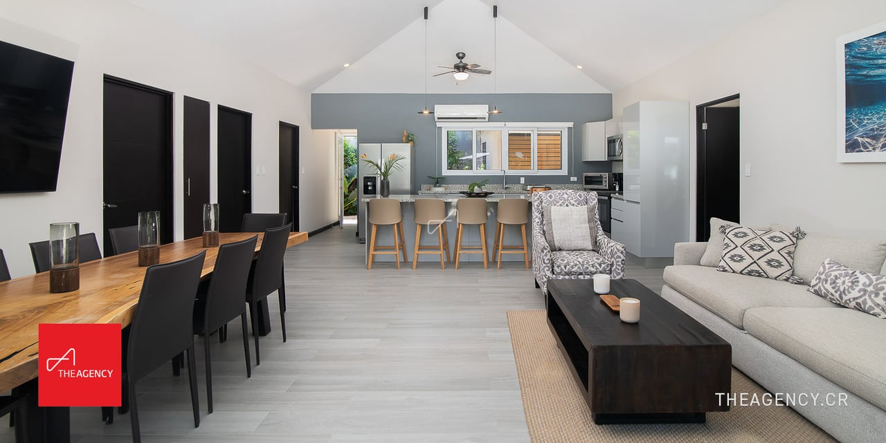 The Point 18 | Contemporary 4BR Villa Steps from the Beach in Gated Playa Avellanas Community