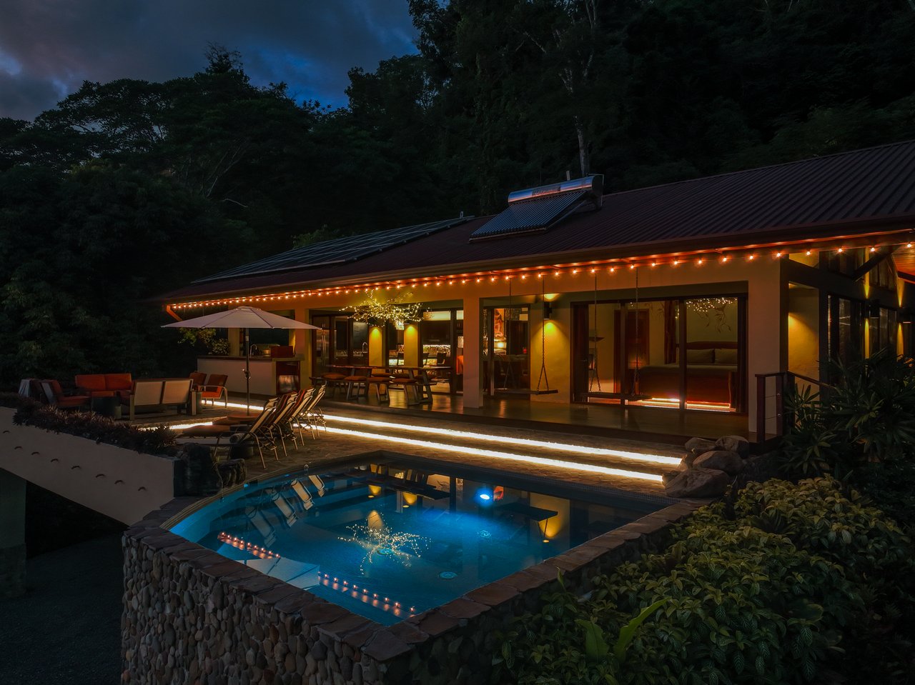 CasaPor Fin,Where the Rainforest Meets the Sea - Oceanview Luxury Estate