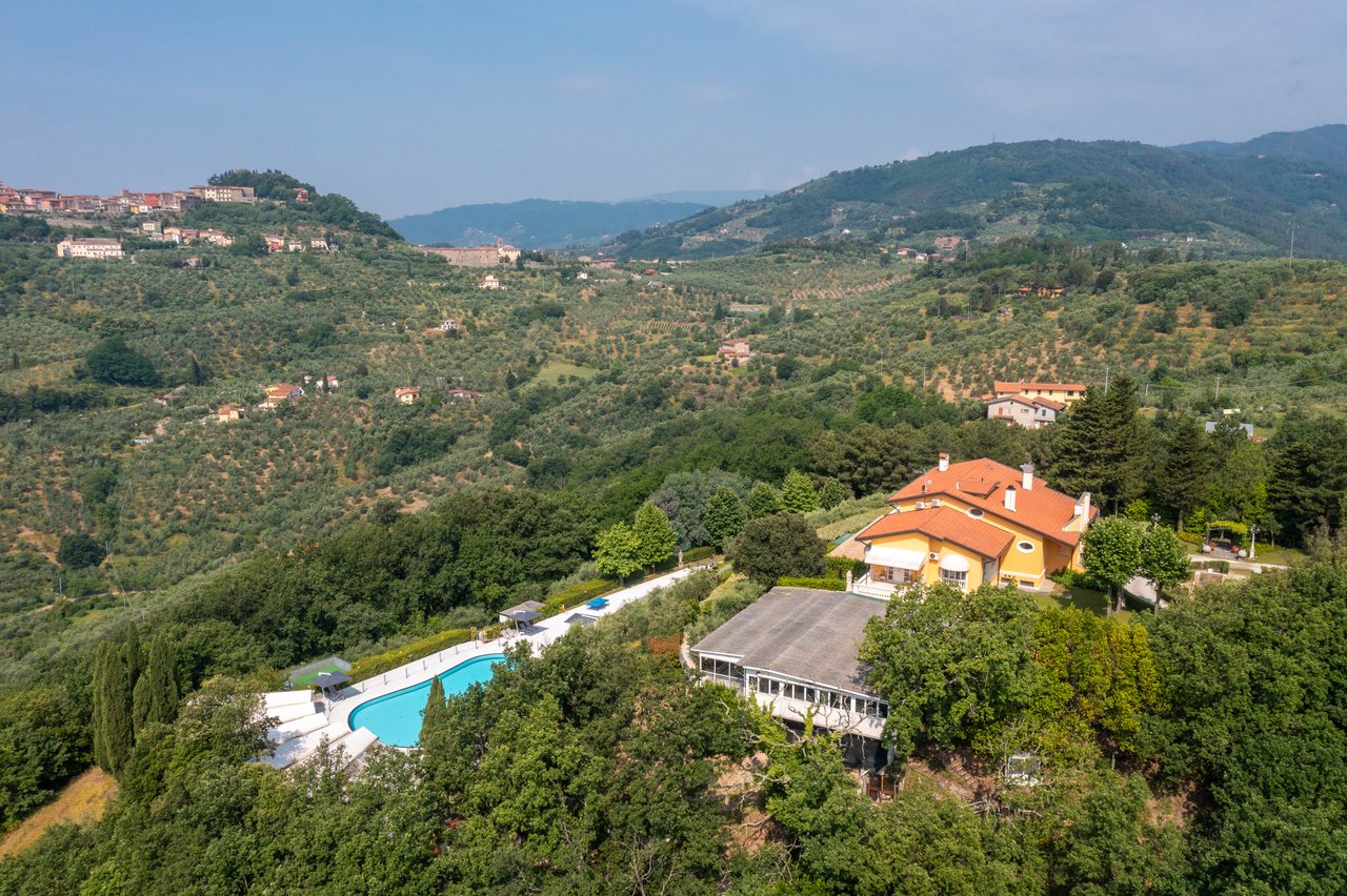 Map of Family Rental Retreat in Tuscany