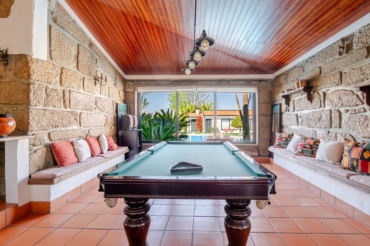 Exceptional Renovated Estate with 4 Residences, Pool & Orchard Near Porto